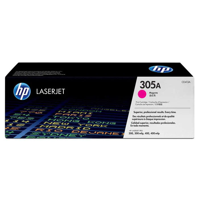 TONER HP 305A, COLOR MAGENTA, REND. 2.600 PAGINAS APROX.