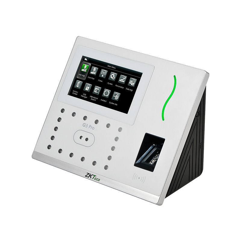 Biométrico para Control de Acceso y Asistencia G3PRO - Facial y Palma / 12000 Rostros / 20000 Huellas SILK ID / 20000 Tarjetas ID / 6000 Palmas /