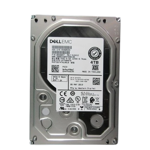 Disco duro Dell, 4 TB, 7200 RPM, SATA, 6 Gbps, 512n, 3,5in