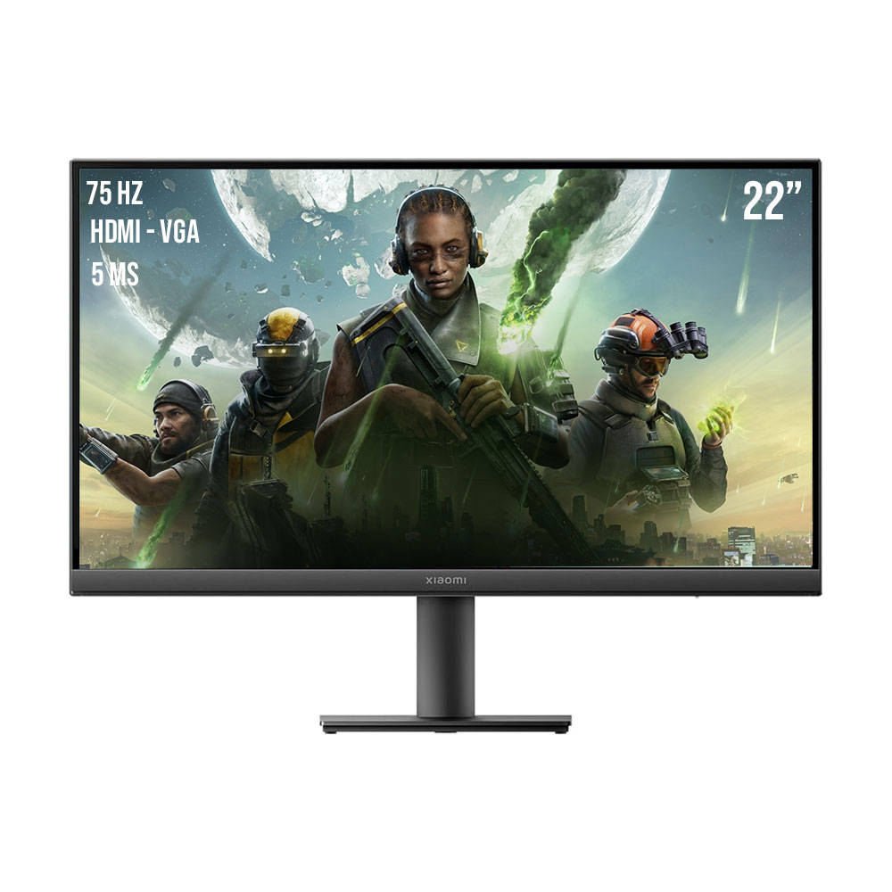 Monitor Xiaomi A22i de 21.45 plg, FullHD (1920 x 1080), VA, 75HZ, HDMI y VGA