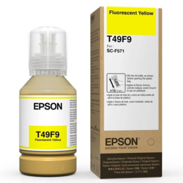 EPSON Tinta T49F, AMARILLO FLUORESCENTE, 140 ML