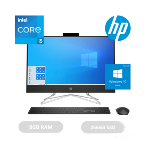 Computadora All-in-One HP – Pantalla 23.8″ FHD VA – Core i5-1135G7 – 8GB DDR4 RAM – 256GB SSD – Windows 10 Home