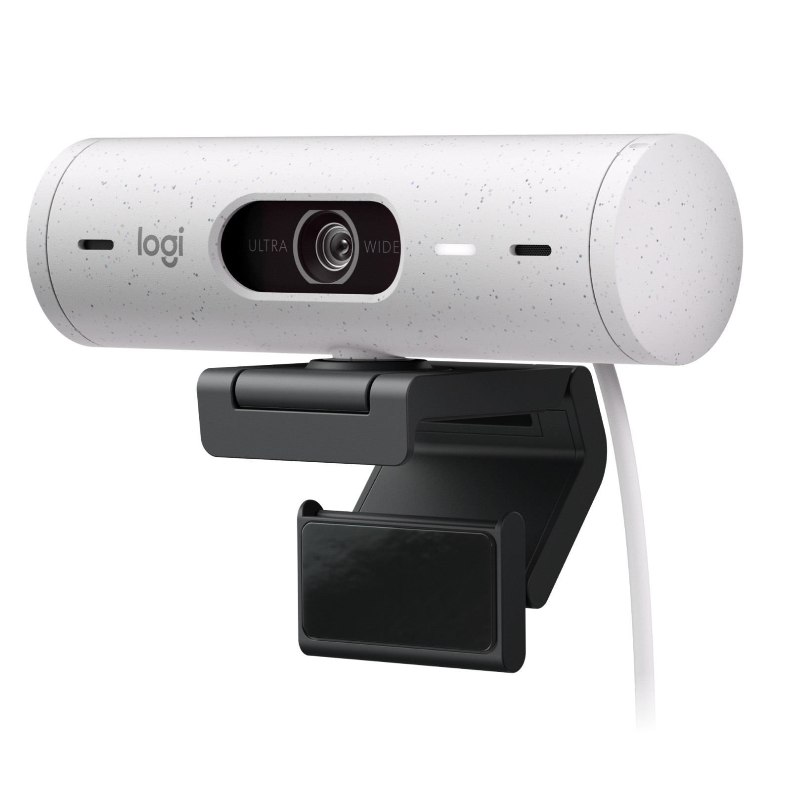 LOGITECH BRIO 500, Cámara web Full HD 1080p con corrección de iluminación, encuadre automático y Show Mode.