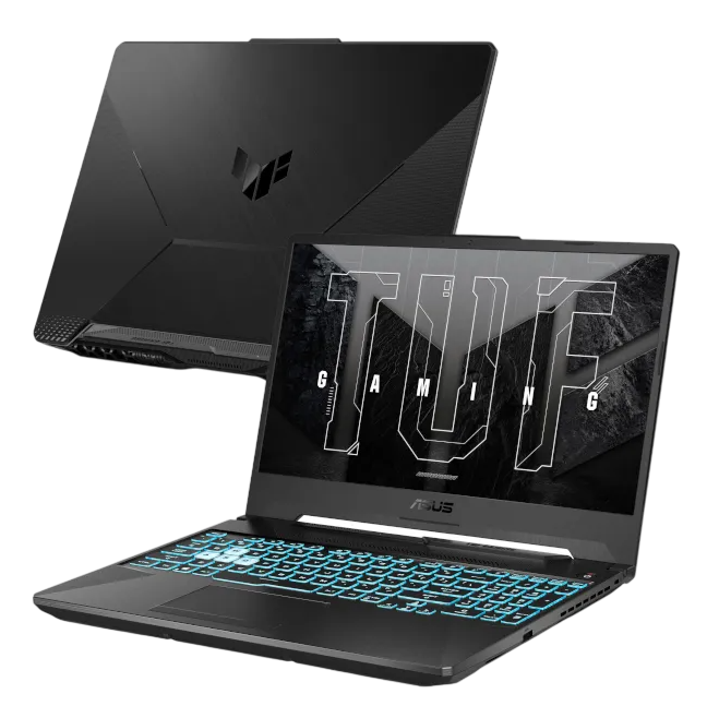 Laptop ASUS TUF Gaming A15, AMD Ryzen 7 7435HS, RAM 8 GB, Disco 512GB SSD, Video GeForce RTX 3050 4GB, Pantalla 15.6″ (Full HD IPS) 144Hz, Windows 11 Home, Tecl. Inglés Retroiluminado