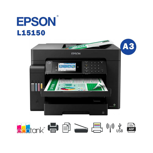 Impresora Epson Multifuncional L5290 Imprime Escanea Copia Sistema ADF WiFi  EcoTank - Electro A