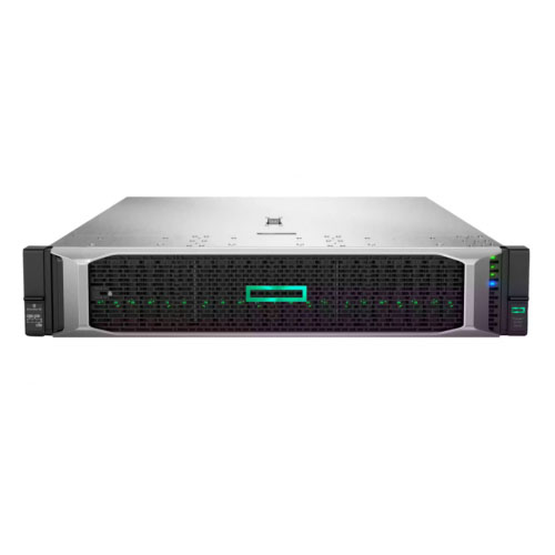 Servidor HPE ProLiant DL380 Gen10 Plus, Xeon Silver4310, Ram 64GB‑DDR4, Discos 2 HDD SAS 2.4 TB, Bahías 8 HDD 2.5", 4x RJ45 Gigabit, fuente Redundante 2x800W