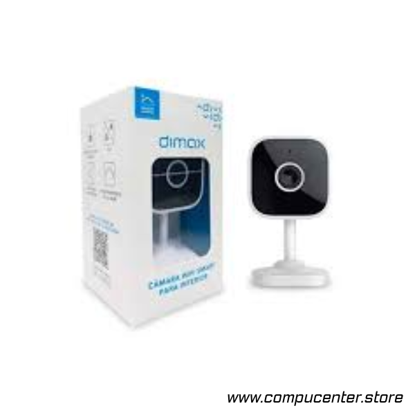 Cámara cubo Smart,  3MP, para interior, hasta 128MP, visión nocturna.