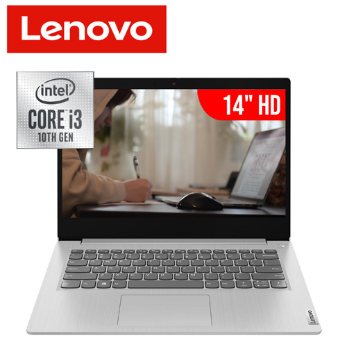 Laptop; Intel Core i3-10110U (2.10GHz), Ram 8GB DDR4, Disco 256GB SSD M.2, Pantalla 14" HD LED, NO RJ45, S.O. Win10 Home (64 Bits), Tecl. Español