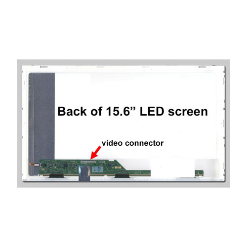 Pantalla de repuesto para laptops, 15.6 plg HD, Normal, 40 pines