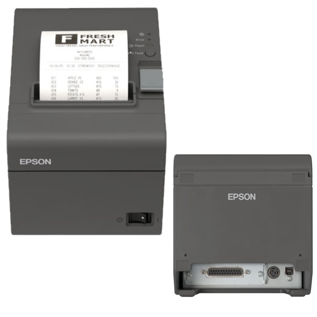 Impresora Epson TM-T20II, para recibos de puntos de venta, USB + Serial (RS-232)