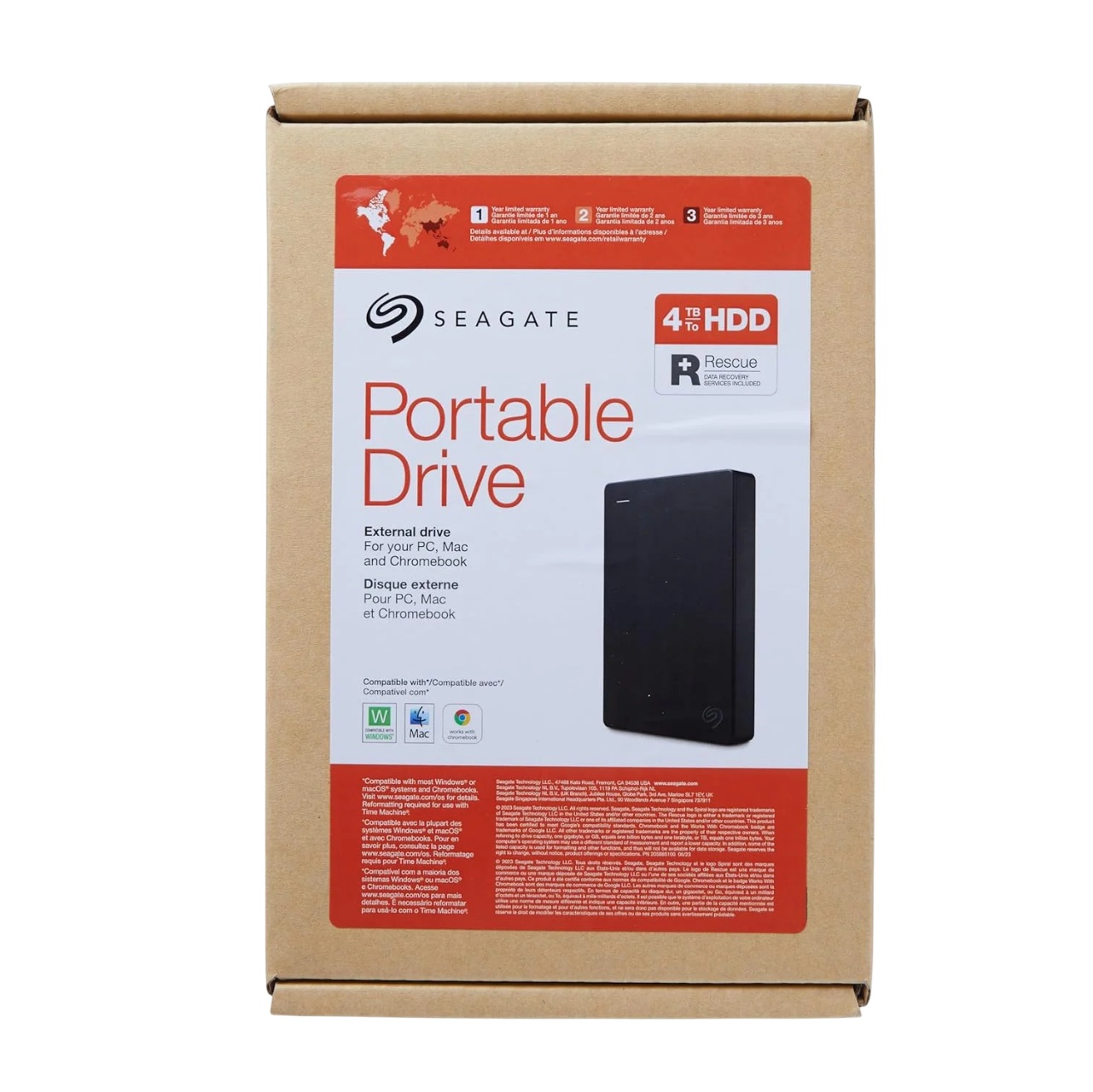 Disco Duro HDD Externo SEAGATE 4TB USB