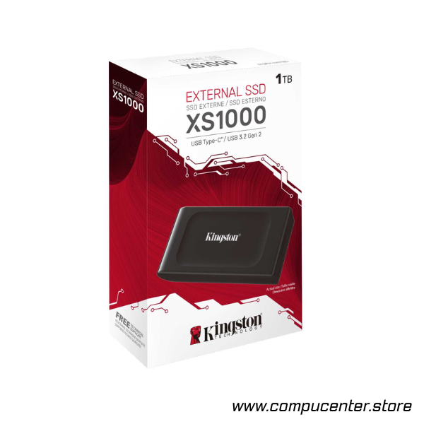 Disco solido externa SSD 2TB, USB 3.2, 1.050MB/seg de lectura y 1.000MB/seg de escritura
