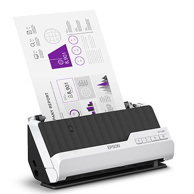 Escáner EPSON Compacto de Documentos con Alimentador Automático, 30 ppm/60 ipm, 600DPI, DUPLEX, USB-C