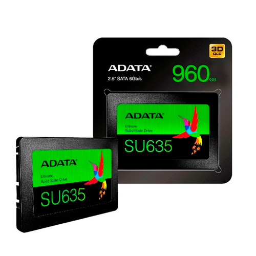 Disco sólido (SSD) ADATA SU630 de 960 GB, 2.5", SATA III.