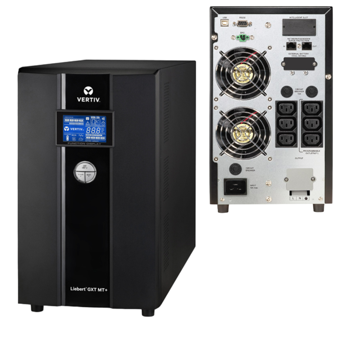 UPS ON-LINE VERTIV 3000VA /2700W TORRE 6 SALIDAS, 230VA DOBLE CONVERSION