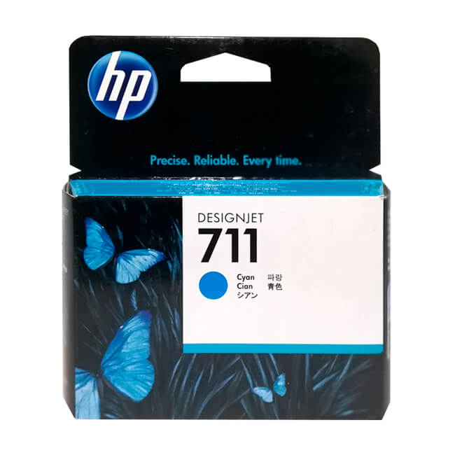 Cartucho de Tinta HP 711, Cyan, 29ML