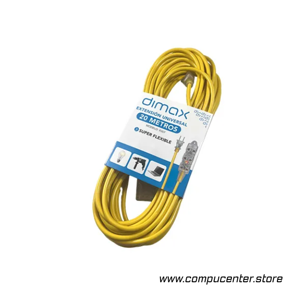Extensión de corriente DIMAX de 20 metros