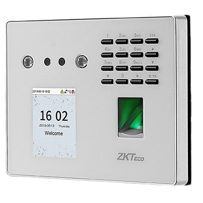 Control de asistencia y acceso biométrico rostro, huella y tarjeta